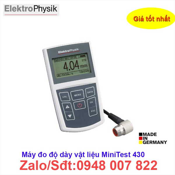 Máy đo độ dày vật liệu MiniTest 430 ElektroPhysik